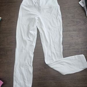 Lululemon Athletica White Leggings